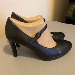 New! NATURALIZER Women's Talissa Mary Jane Pump Black Size 8W